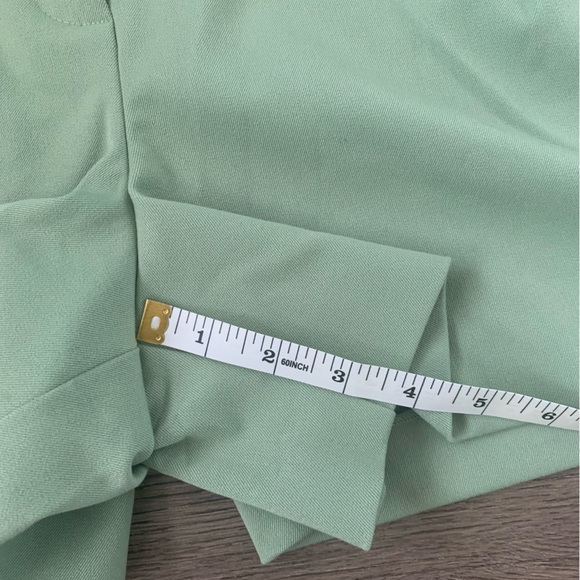 Favorite Daughter The Favorite High-Rise Wide-Leg Shorts - Size 14 - Basil - NWT - Picture 11 of 16